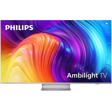 ტელევიზორი Philips 65PUS8807/12, 65", 4K UHD, Smart TV, Android, HDMI, USB, WIFI, BT, Silver