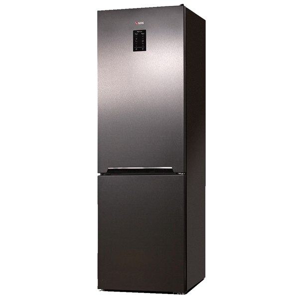 მაცივარი Vox NF 3733 AF, 331L, F, No Frost, Refrigerator, Anthracite grey