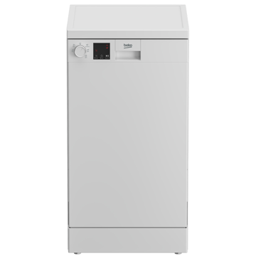 ჭურჭლის სარეცხი მანქანა Beko DVS050W01W b100, A, 49Dba, Dishwasher, White