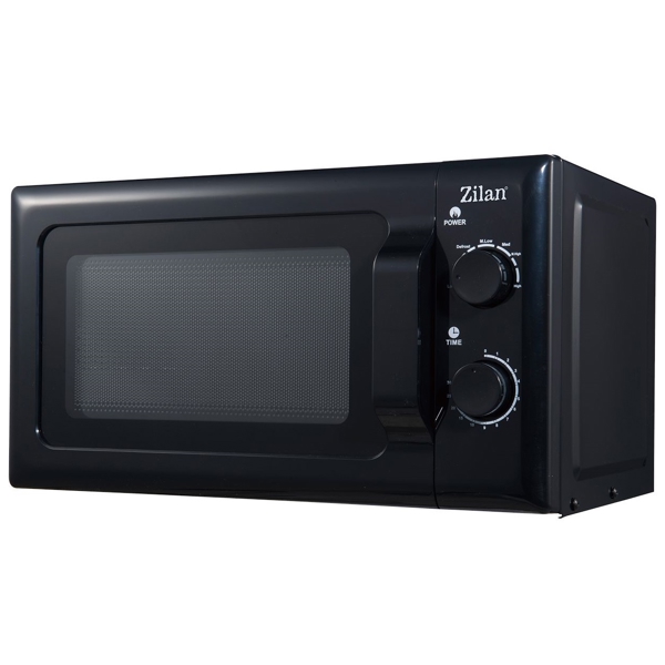 მიკროტალღური ღუმელი Zilan ZLN1222, 700W, 20L, Microwave Oven Black