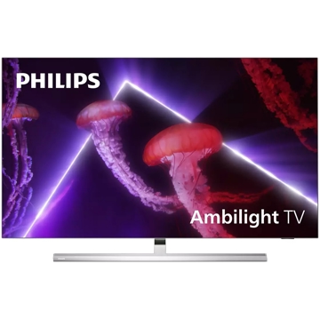 ტელევიზორი Philips 48OLED807/12, 48", 4K UHD, Smart TV, Android, USB, HDMI, BT, WIFI, Black