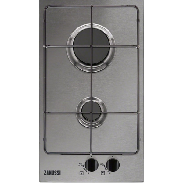 ჩასაშენებელი ქურის ზედაპირი Zanussi ZGG35214X, Built-in, Silver