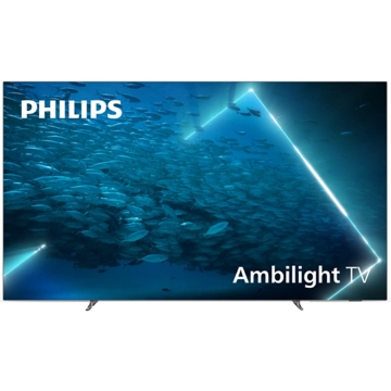 ტელევიზორი Philips 65OLED707/12, 65", 4K UHD, Smart TV, Android, HDMI, USB, WIFI, BT, Black