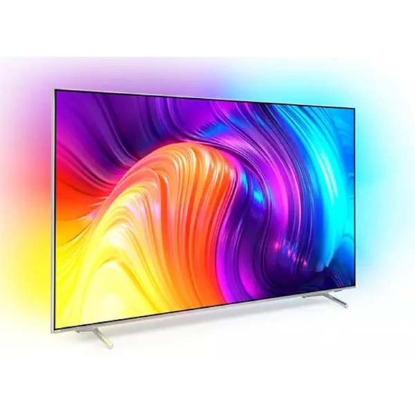 ტელევიზორი Philips 86PUS8807/12, 86", 4K UHD, Smart TV, Android, HDMI, USB, WIFI, BT, Silver