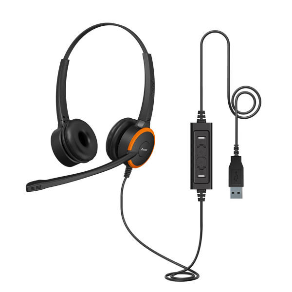 USB ყურსასმენი Axtel Prime MS HD duo NC USB AXH-PRIMSD call center