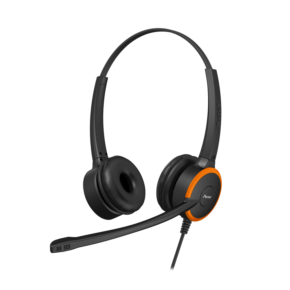 USB ყურსასმენი Axtel Prime MS HD duo NC USB AXH-PRIMSD call center
