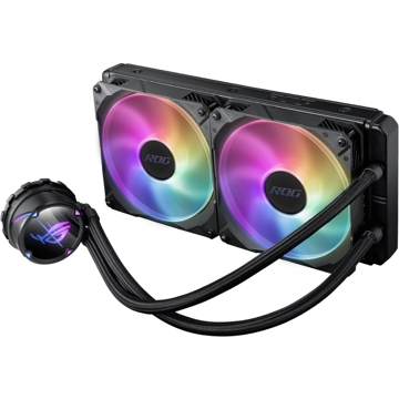 თხევადი გაგრილება Asus 90RC00C1-M0UAY0 ROG Strix LC II 280, ARGB, 140mm, 2100RPM, Liquid Cooling, Black