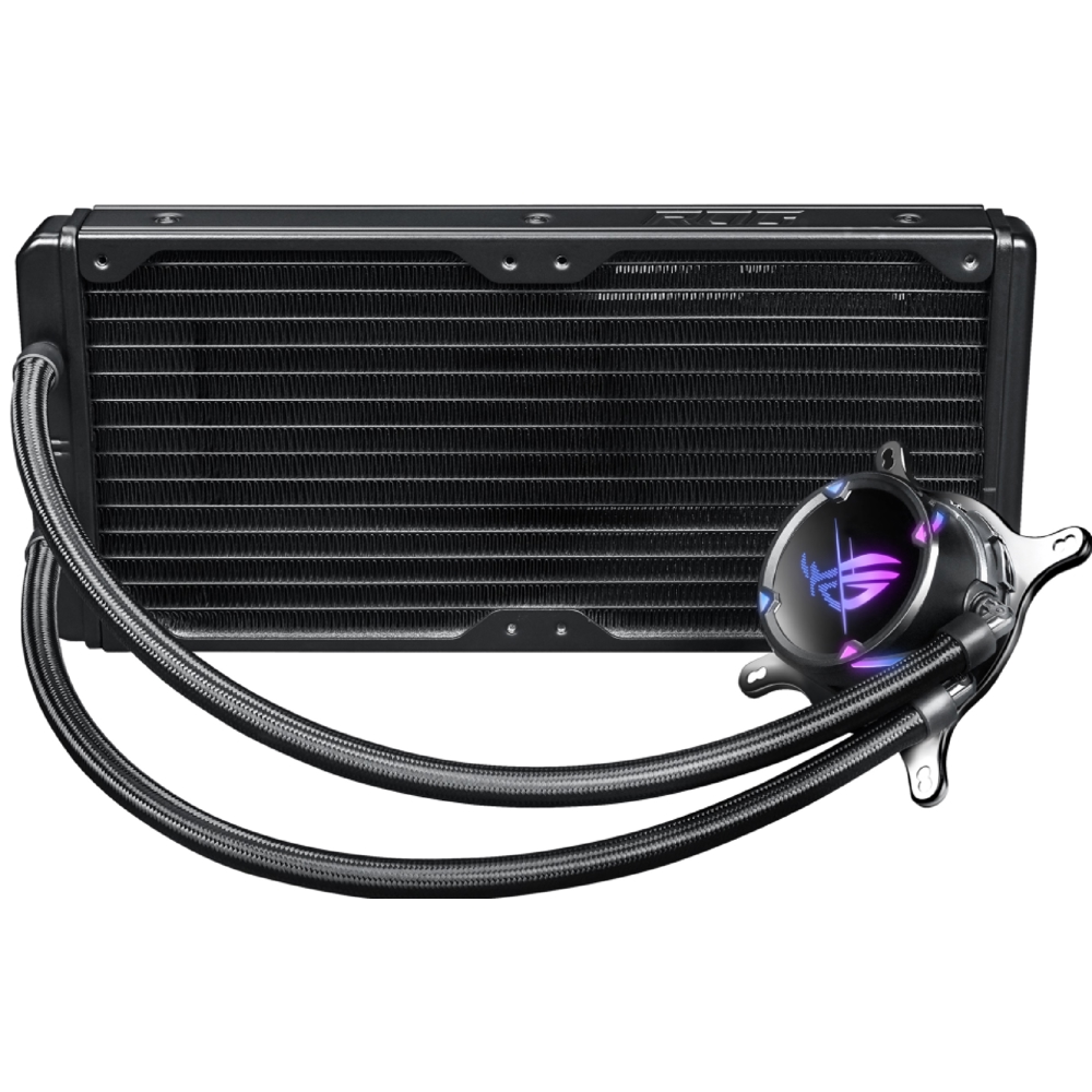 თხევადი გაგრილება Asus 90RC00C1-M0UAY0 ROG Strix LC II 280, ARGB, 140mm, 2100RPM, Liquid Cooling, Black