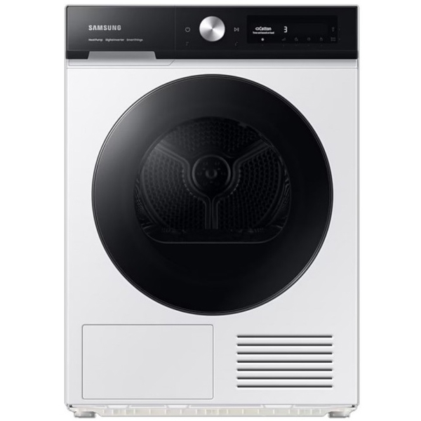 სარეცხის საშრობი მანქანა Samsung DV90BBA245AELP, 9Kg, A+++, 64Db, Dryer Machine, White