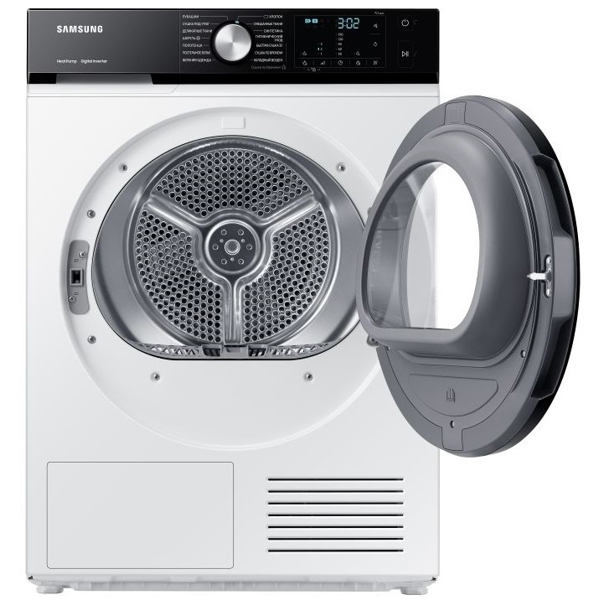 სარეცხის საშრობი მანქანა Samsung DV90BBA245AELP, 9Kg, A+++, 64Db, Dryer Machine, White