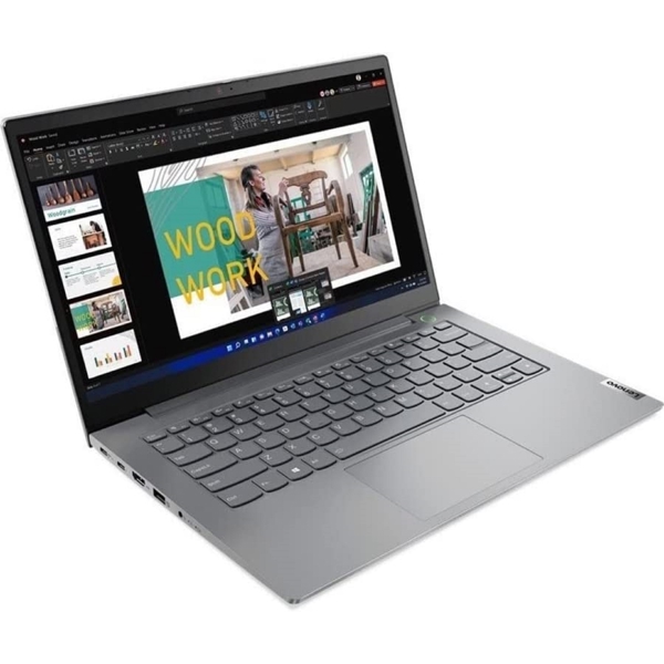 ნოუთბუქი Lenovo 21DH00GFRU ThinkBook, 14", i5-1235G7, 16GB, 512GB SSD, Integrated, Mineral Grey