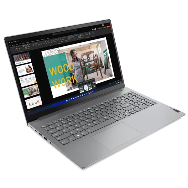 ნოუთბუქი Lenovo 21DJ00KNRU ThinkBook, 15.6", i7-1255G7, 16GB, 512GB SSD, Integrated, Mineral Grey