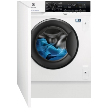 Electrolux EW7W3R68SI, 8Kg, 1600Rpm, A, Built-in, White