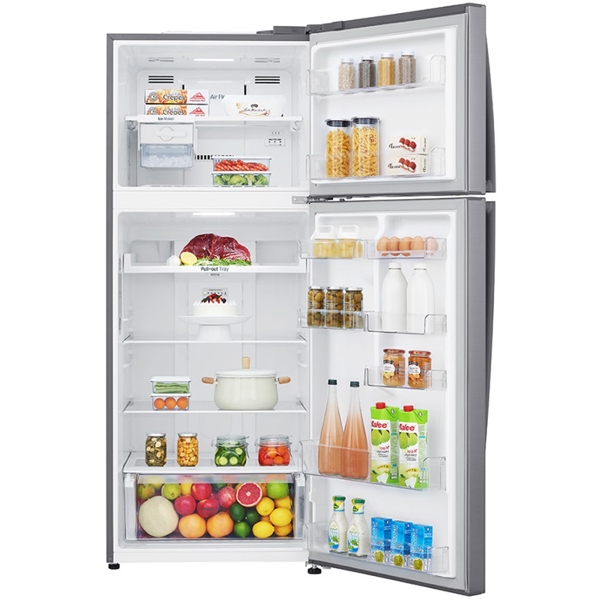 მაცივარი LG GR-C639HLCL, 448L, A+, NoFrost, Refrigerator, Silver