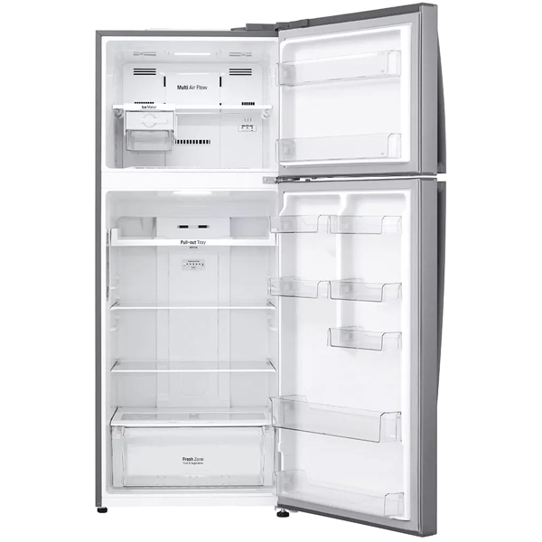 LG GR-C639HLCL, 448L, A+, NoFrost, Refrigerator, Silver