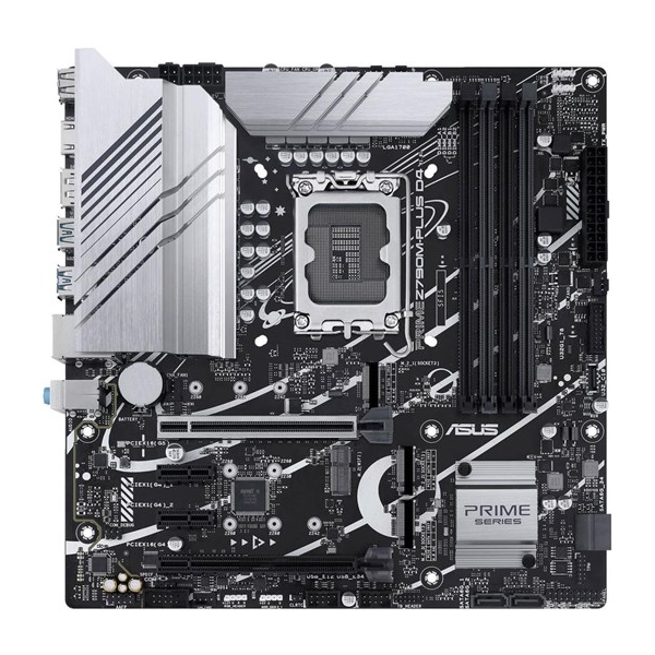 Asus  90MB1D20-M0EAY0 PRIME Z790M-PLUS D4, LGA1700, DDR4, DIMM, 128GB