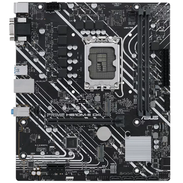 დედა დაფა Asus  90MB19N0-M0EAY0 PRIME H610M-ED4, LGA1700, DDR4, DIMM, 64GB