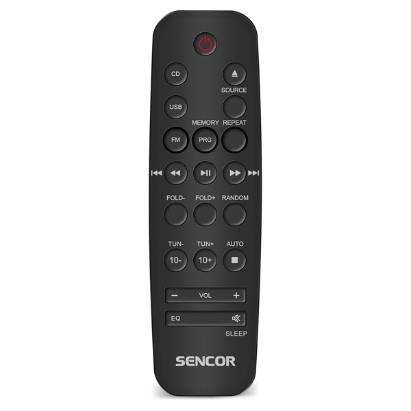 Sencor SMC 4600DBR, 30W, Bluetooth, USB, CD, 3.5mm, FM, Micro System, Black/Silver