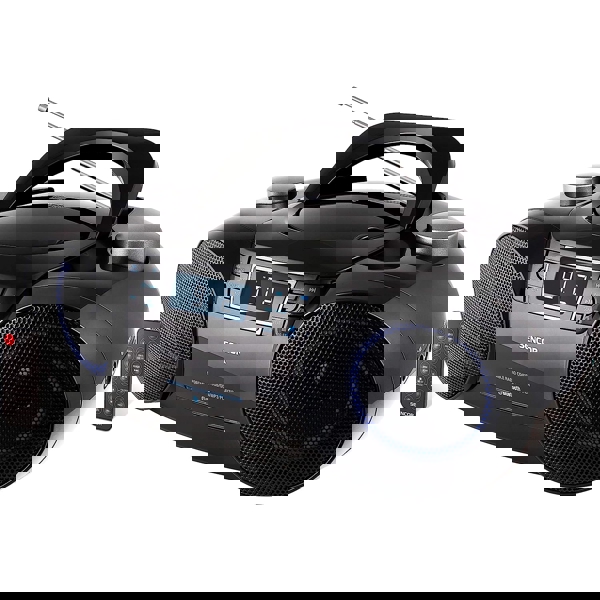 Sencor SPT 4700, 12W, FM, CD, MP3, USB, SD, BT, 3.5mm, Boombox, Black