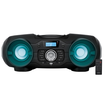 Sencor SPT 5800, 25W, FM, CD, BT, MP3, USB, AUX, Boombox, Black