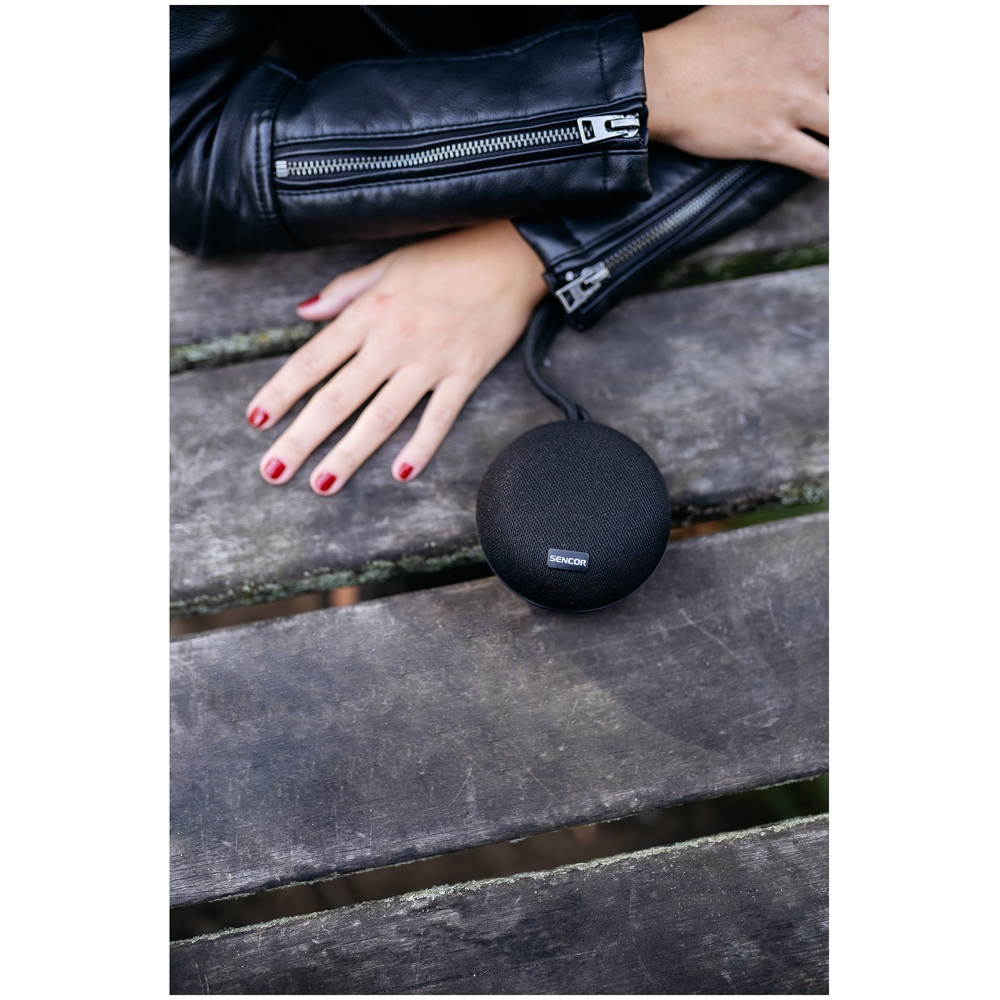 დინამიკი Sencor SSS 1000 NYX, 3W, Bluetooth, USB, 3.5mm Jack, Speaker, Black