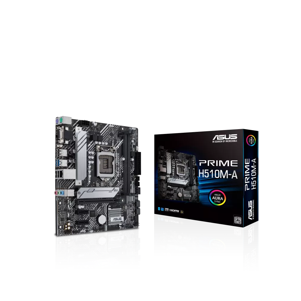 Asus 90MB17C0-M0EAY0 Prime H510M-A, LGA1200, DDR4, DIMM, 64GB