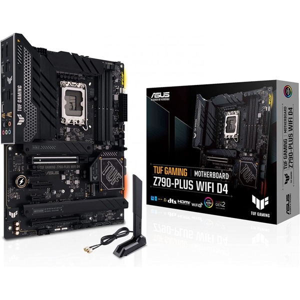 დედა დაფა Asus TUF 90MB1CR0-M0EAY0 Gaming Z790-PLUS WIFI D4, LGA1700, DDR4, DIMM, 128GB