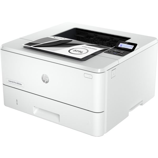 პრინტერი HP 2Z610A LaserJet Pro 4003dw, A4, USB, Ethernet, WiFi, BT, White