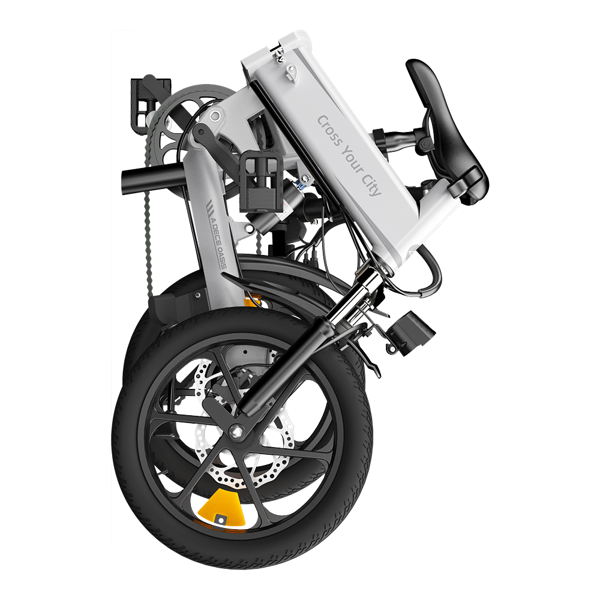 ADO A16 XE, 350W, Smart APP, Folding Electric Bike, 25KM/H, white