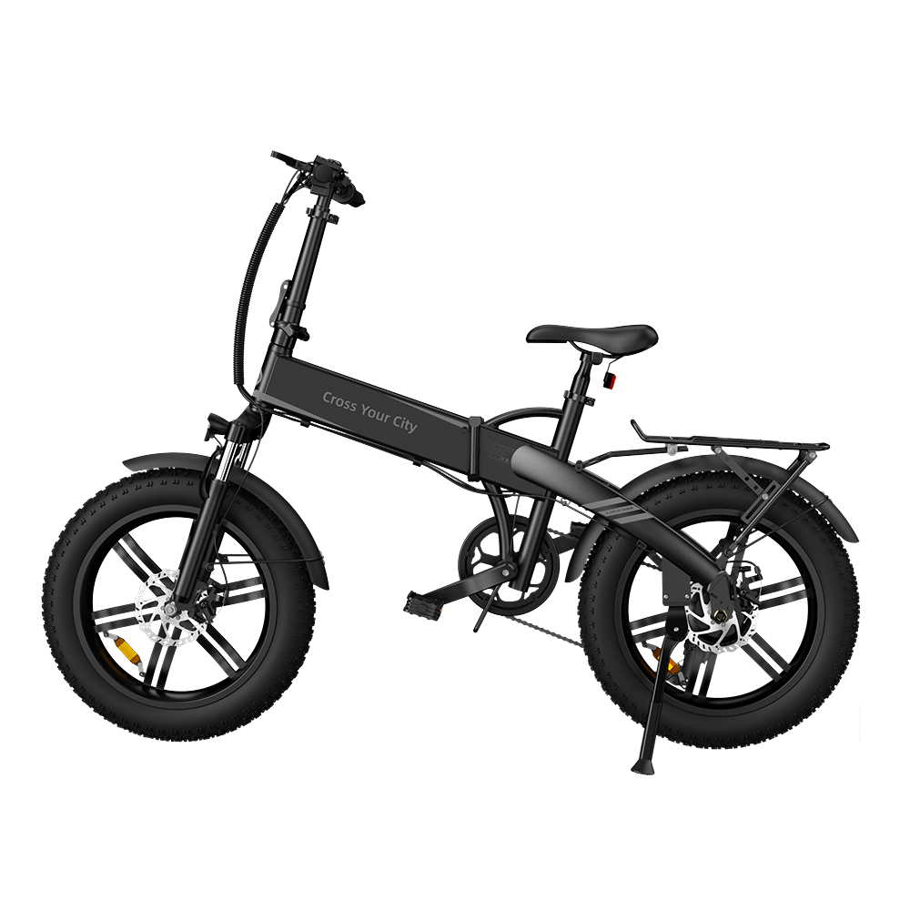 ელექტრო ველოსიპედი ADO A20F XE, 500W, Smart APP, Folding Electric Bike, 25KM/H, Black