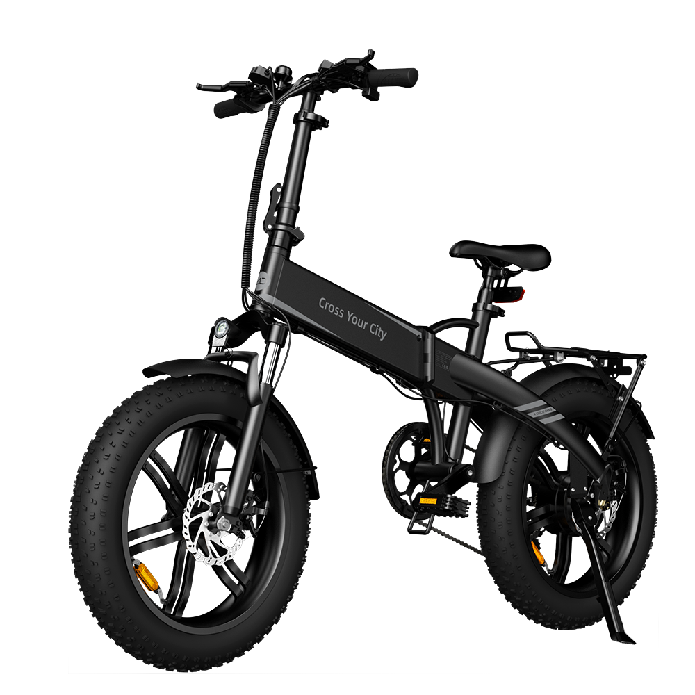 ელექტრო ველოსიპედი ADO A20F XE, 500W, Smart APP, Folding Electric Bike, 25KM/H, Black