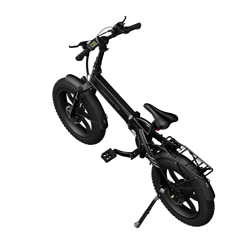 ელექტრო ველოსიპედი ADO A20F XE, 500W, Smart APP, Folding Electric Bike, 25KM/H, Black
