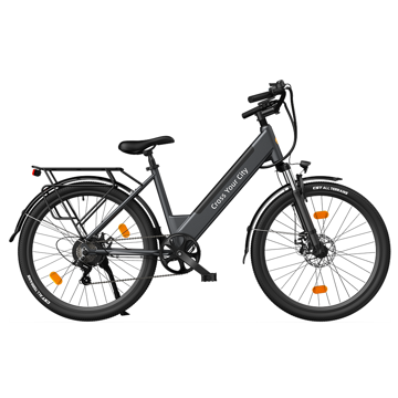 ADO A26S XE, 500W, Smart APP, Electric Bike, 25KM/H, Gray