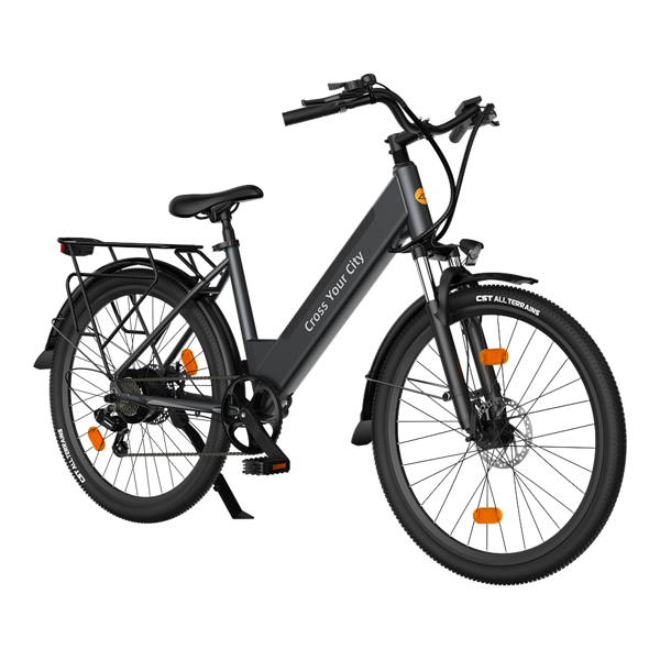 ელექტრო ველოსიპედი ADO A26S XE, 500W, Smart APP, Electric Bike, 25KM/H, Gray