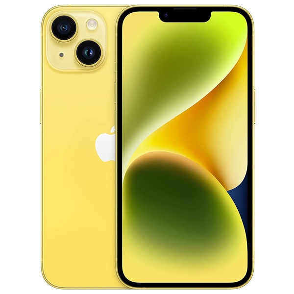 მობილური ტელეფონი Apple iPhone 14, 6GB, 128GB, SIM1 + ESIM, Yellow