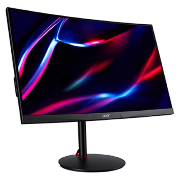 მონიტორი Acer UM.HX2EE.P21 Nitro XR272U, 27", Curved Monitor, QHD, LED, HDMI, USB-C, DP, Black