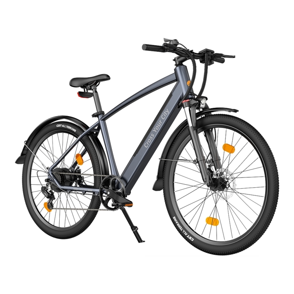 ADO DECE 300 Lite, 500W, Smart APP, Electric Bike, 25KM/H, Gray