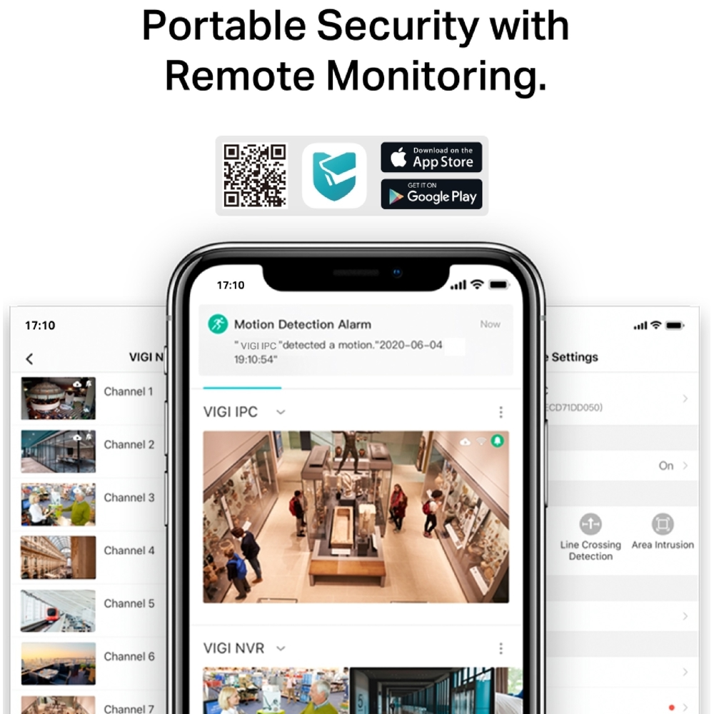 ვიდეო სათვალთვალო კამერა TP-Link VIGI C440-W(4mm), Wireless Indoor Security Camera, 4MP, White