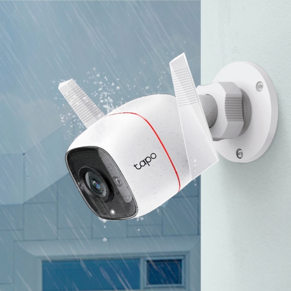 ვიდეო სათვალთვალო კამერა TP-Link Tapo C310, Wireless Outdoor Security Camera, 3MP, White