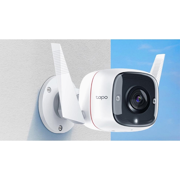 ვიდეო სათვალთვალო კამერა TP-Link Tapo C310, Wireless Outdoor Security Camera, 3MP, White