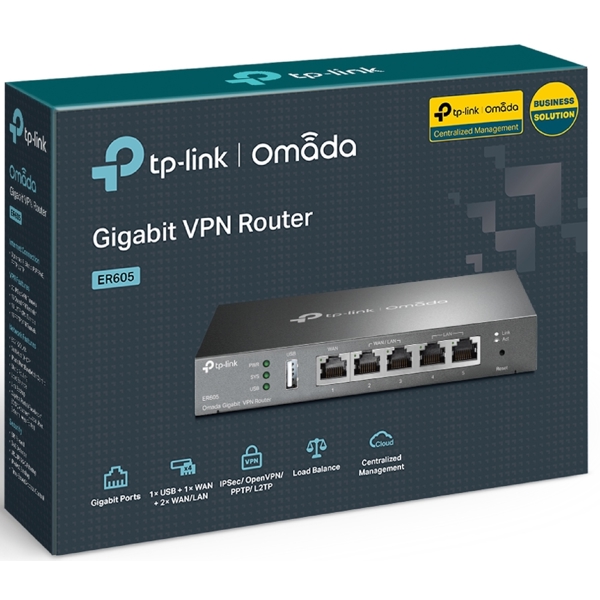 TP-Link ER605, Omada Gigabit VPN Router