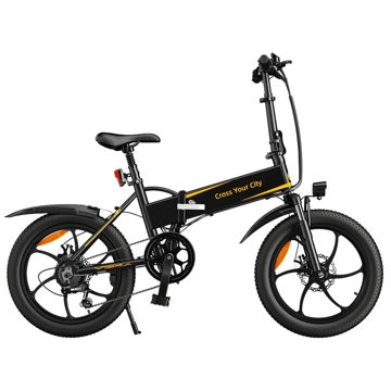 ADO A20+, 250W, Folding Electric Bike, 25KM/H, Black