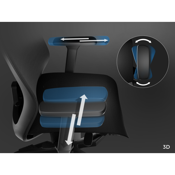 გეიმერული სავარძელი Genesis ASTAT700, Gaming Chair, Black