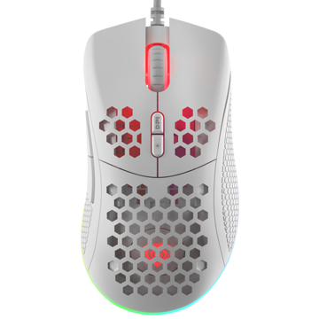 მაუსი Genesis Krypton550, Wired, USB, Gaming Mouse, White