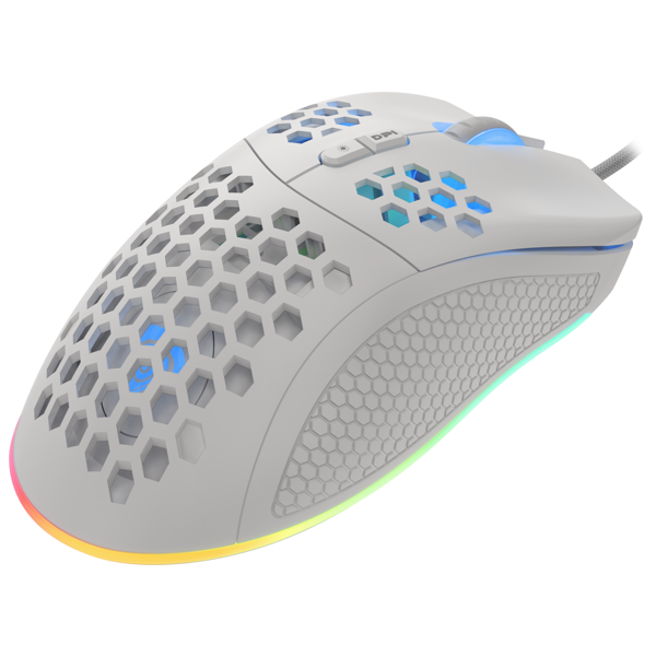 მაუსი Genesis Krypton550, Wired, USB, Gaming Mouse, White