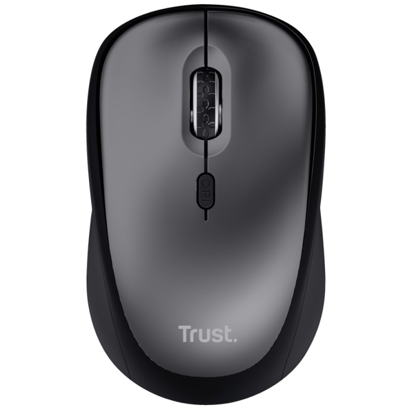 მაუსი Trust 24549, YVI+, Wireless, USB, Mouse, Eco Black