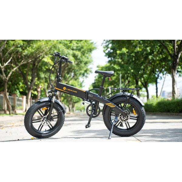 ADO A20F+, 500W, Smart APP, Folding Electric Bike, 25KM/H, Black