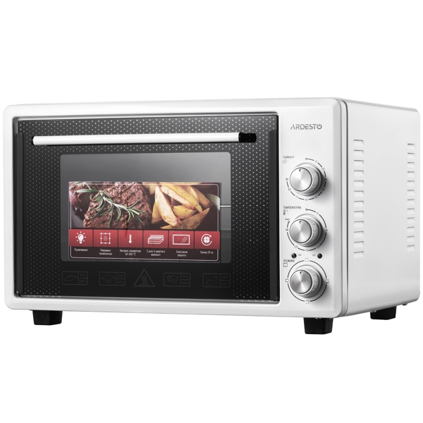 Ardesto MEO-S40GW, 1300W, 40L, Electric Oven, White