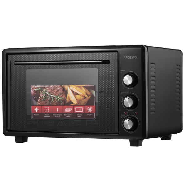 Ardesto MEO-S40GB, 1300W, 40L, Electric Oven, Black