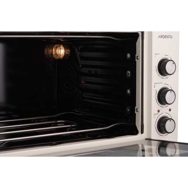 ელექტრო ღუმელი Ardesto MEO-S45GBG, 1600W, 45L, Electric Oven, Beige